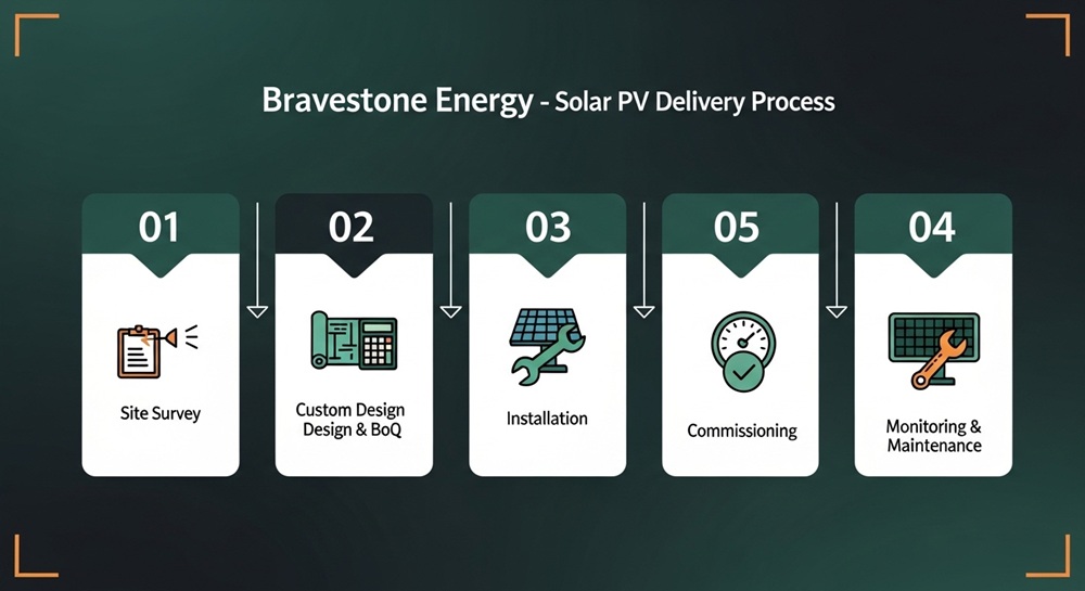 Solar Energy Solutions Process